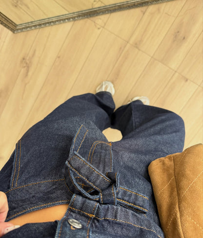Zr model jeans co-ord set
