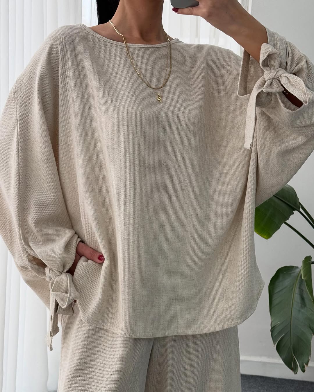 Boheme linen with cotton co-ord set