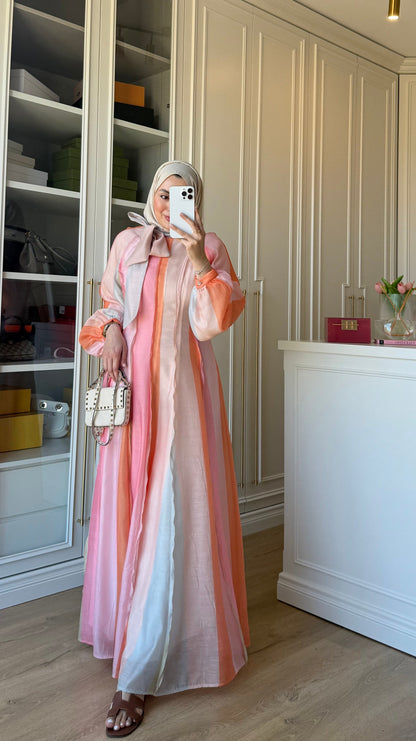 Candy Stripe Maxi Dress