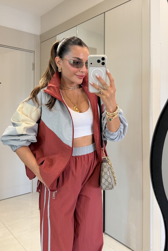 Contract Parachute fabric tracksuit