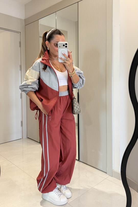Contract Parachute fabric tracksuit