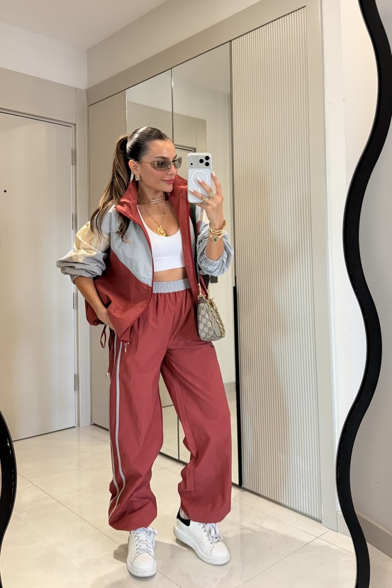 Contract Parachute fabric tracksuit