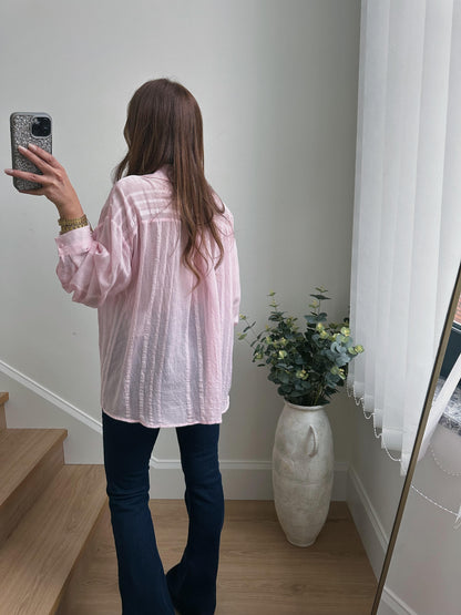 Tencel oversized shirt