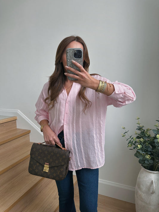 Tencel oversized shirt