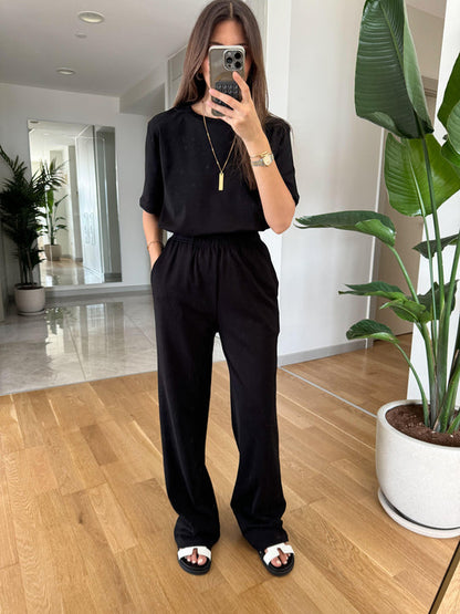 Oysho tracksuit- black