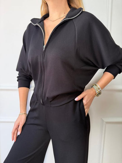 Oysho fabric Batwing Sleeve Modal Set