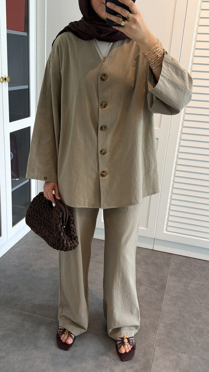 Linen co-ord set